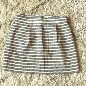 J. Crew Striped Mini Skirt!